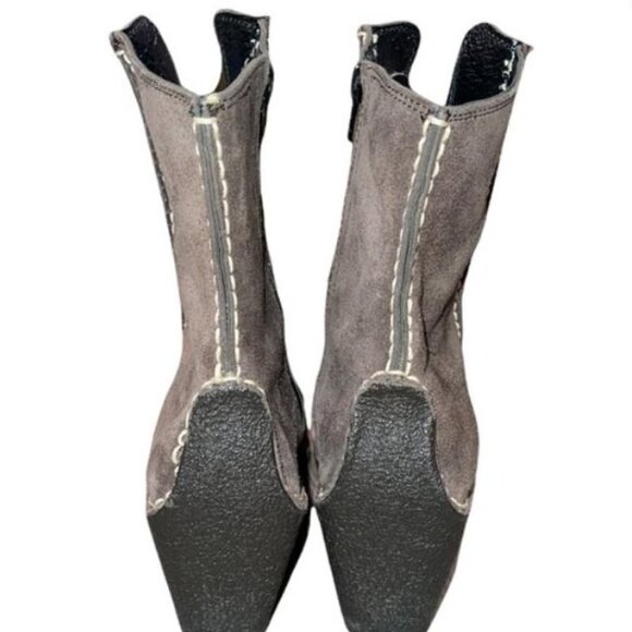 Pons Quintana Suede Booties Size 37 - Picture 4 of 4